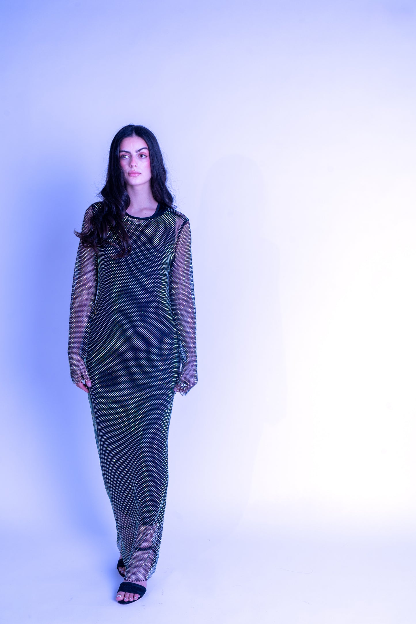 RANIA RHINESTONE DRESS - RIA Line Ltd