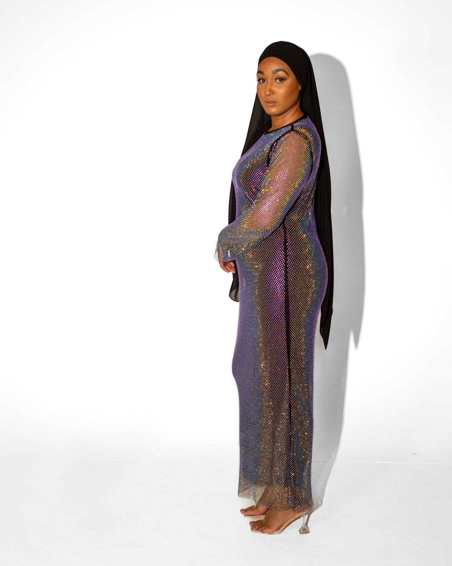RANIA RHINESTONE DRESS