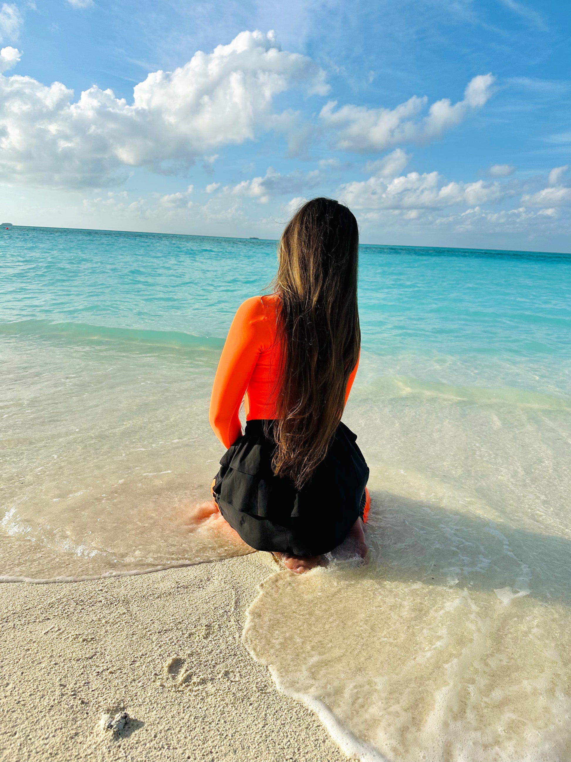 Amelie Short Ruffle Swim Skirt - RIA Line Ltd