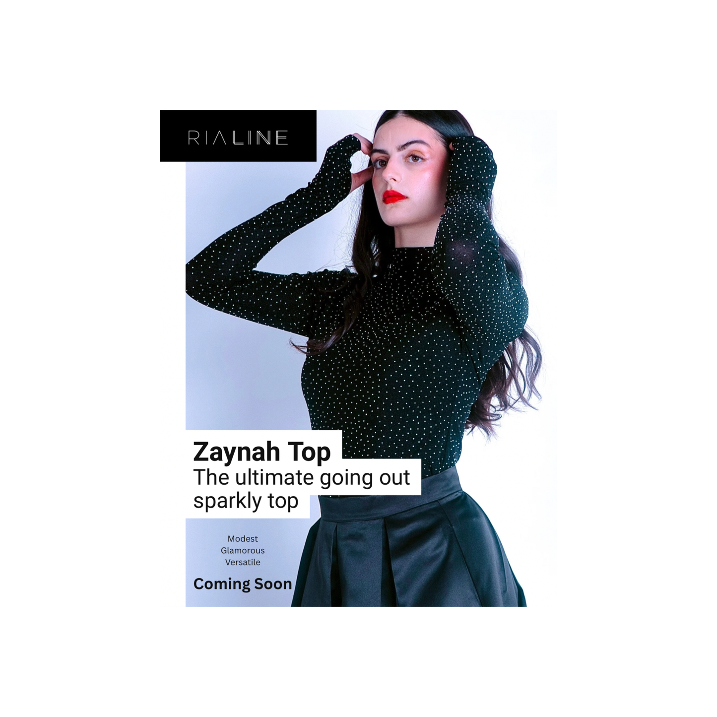 High end magazine style product template for fashion/coming soon/buy now. Customizable - RIA Line Ltd