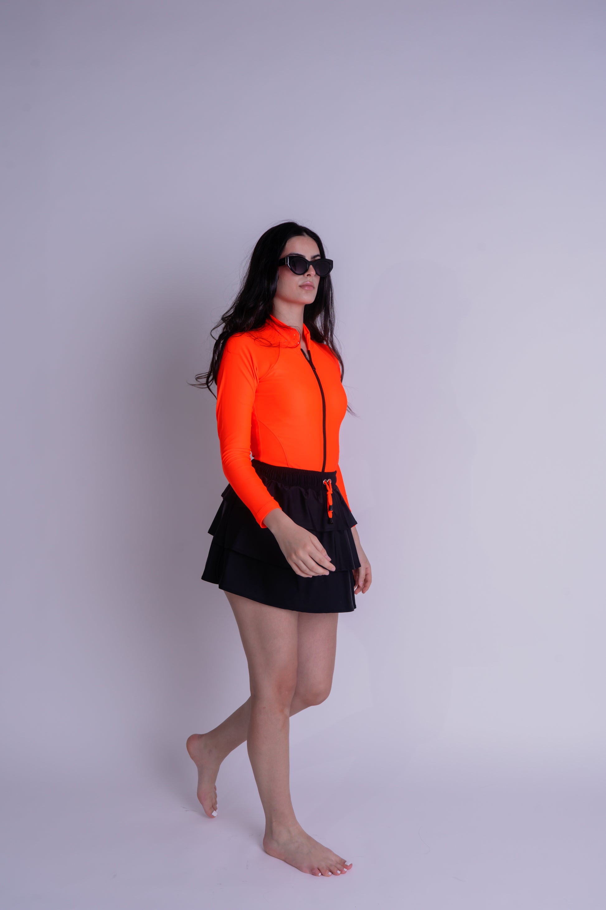 Amelie Short Ruffle Swim Skirt - RIA Line Ltd