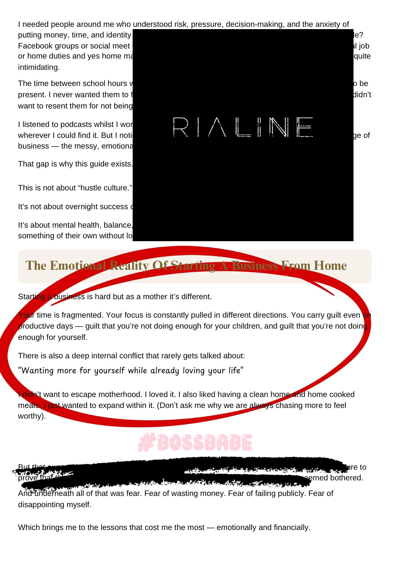 The Mumpreneur Survival Guide: Building a Brand Without Losing Yourself - RIA Line Ltd