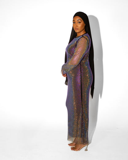 RANIA RHINESTONE DRESS