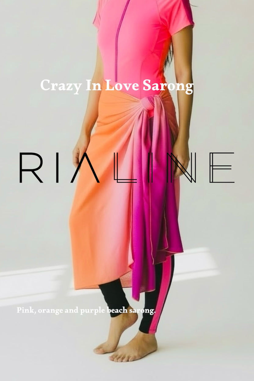 Crazy In Love Beach Sarong - RIA Line Ltd