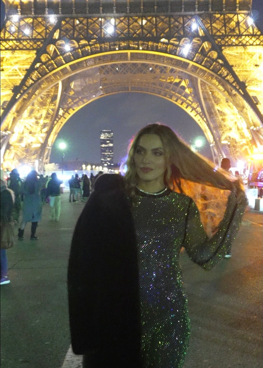 RANIA RHINESTONE DRESS