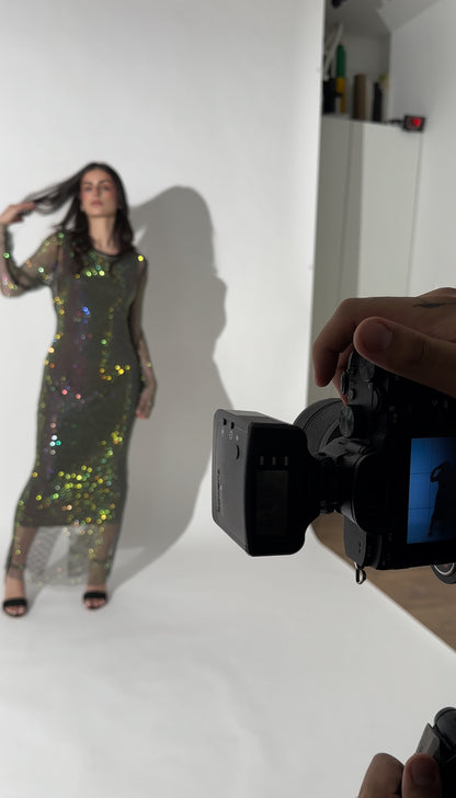 RANIA RHINESTONE DRESS